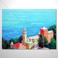 【地中海風景油畫】062 歐洲最浪漫的城市 愛情 歐洲風格掛畫 品味 設計師喜愛