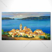 【地中海風景油畫】045 歐洲最浪漫的城市 愛情 歐洲風格掛畫 品味 設計師喜愛
