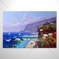 【地中海風景油畫】043 歐洲最浪漫的城市 愛情 歐洲風格掛畫 品味 設計師喜愛