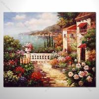 【地中海風景油畫】040 歐洲最浪漫的城市 愛情 歐洲風格掛畫 品味 設計師喜愛