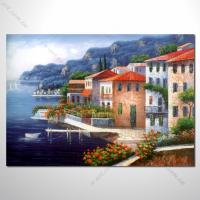 【地中海風景油畫】037 歐洲最浪漫的城市 愛情 歐洲風格掛畫 品味 設計師喜愛