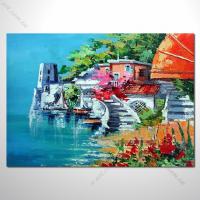 【地中海風景油畫】032 歐洲最浪漫的城市 愛情 歐洲風格掛畫 品味 設計師喜愛