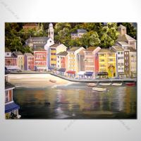 【地中海風景油畫】118 歐洲最浪漫的城市 愛情 歐洲風格掛畫 品味 設計師喜愛