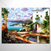 【地中海風景油畫】115 歐洲最浪漫的城市 愛情 歐洲風格掛畫 品味 設計師喜愛