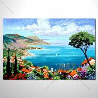 【地中海風景油畫】112 歐洲最浪漫的城市 愛情 歐洲風格掛畫 品味 設計師喜愛