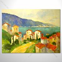 【地中海風景油畫】105 歐洲最浪漫的城市 愛情 歐洲風格掛畫 品味 設計師喜愛