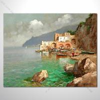 【地中海風景油畫】102 歐洲最浪漫的城市 愛情 歐洲風格掛畫 品味 設計師喜愛