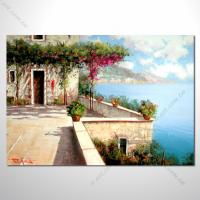 【地中海風景油畫】100 歐洲最浪漫的城市 愛情 歐洲風格掛畫 品味 設計師喜愛