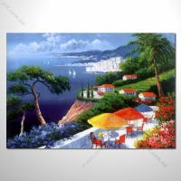 【地中海風景油畫】038 歐洲最浪漫的城市 愛情 歐洲風格掛畫 品味 設計師喜愛