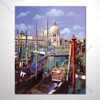 【地中海風景油畫】090 歐洲最浪漫的城市 愛情 歐洲風格掛畫 品味 設計師喜愛