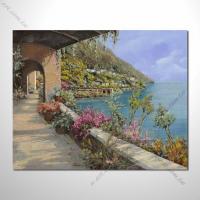 【地中海風景油畫】085 歐洲最浪漫的城市 愛情 歐洲風格掛畫 品味 設計師喜愛