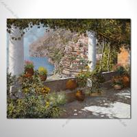 【地中海風景油畫】078 歐洲最浪漫的城市 愛情 歐洲風格掛畫 品味 設計師喜愛