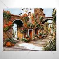 【地中海風景油畫】069 歐洲最浪漫的城市 愛情 歐洲風格掛畫 品味 設計師喜愛