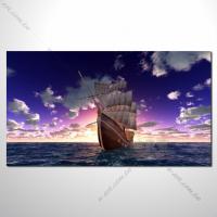 希臘船景16 風景 油畫...