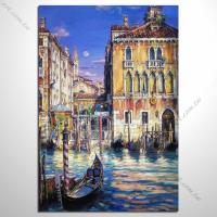 【地中海風景油畫】008 歐洲最浪漫的城市 愛情 歐洲風格掛畫 品味 設計師喜愛
