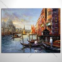 【地中海風景油畫】007 歐洲最浪漫的城市 愛情 歐洲風格掛畫 品味 設計師喜愛