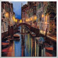 【地中海風景油畫】006 歐洲最浪漫的城市 愛情 歐洲風格掛畫 品味 設計師喜愛