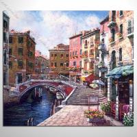 【地中海風景油畫】005 歐洲最浪漫的城市 愛情 歐洲風格掛畫 品味 設計師喜愛