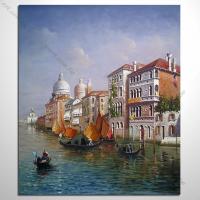 【地中海風景油畫】003 歐洲最浪漫的城市 愛情 歐洲風格掛畫 品味 設計師喜愛