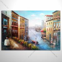 【地中海風景油畫】013 歐洲最浪漫的城市 愛情 歐洲風格掛畫 品味 設計師喜愛